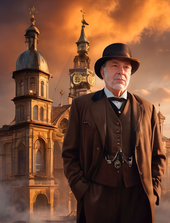 Walt Zweifel World Traveler Steam Punk